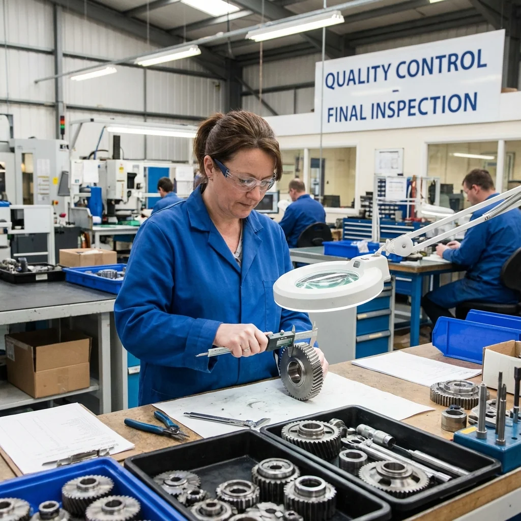 Responsable qualit� v�rifiant des pi�ces